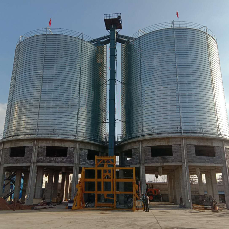 桂林2000吨镀锌钢板仓